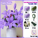 471pcs Lily Twist Stick Bouquet Set LPurple 140rf.webp