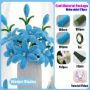 471pcs Lily Twist Stick Bouquet Set