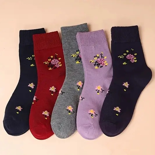 5-Pack Women's Short Socks