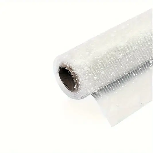 Handmade Silk Ribbon Rose Wrapping Paper- White